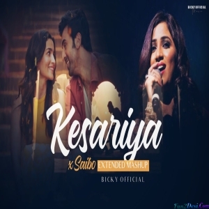 Kesariya x Saibo Mashup Extended Chillout - BICKY OFFICIAL